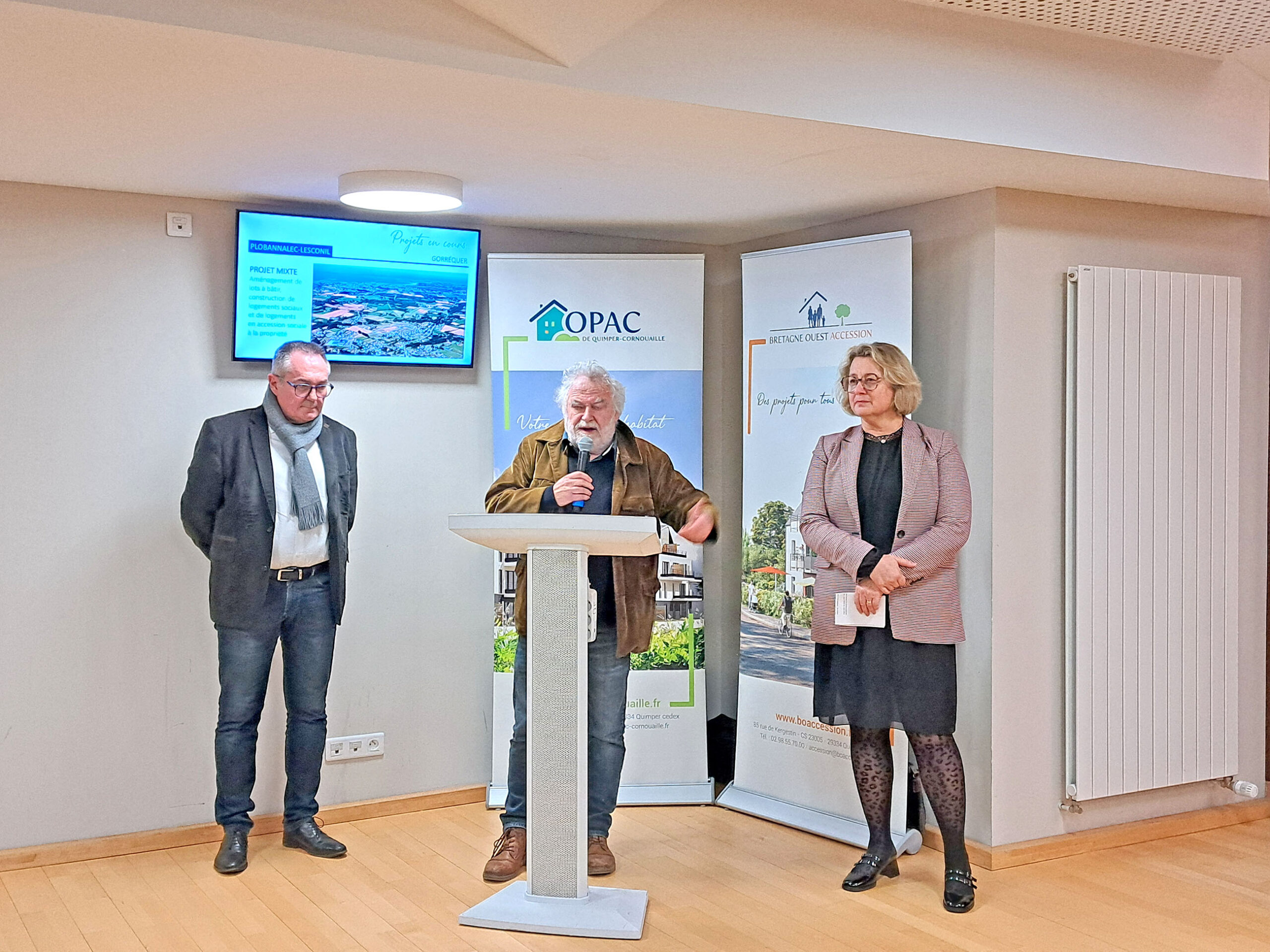 Vœux 2025 : l’OPAC de Quimper-Cornouaille réaffirme son engagement pour le logement social